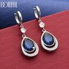 925 Sterling Silver AAA Zircon Raindrop Earrings - Charming Gift Jewelry