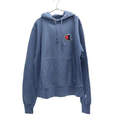 Mono-Blue Replica Reverse Weave Long Sleeve Sweatshirts Men's Used