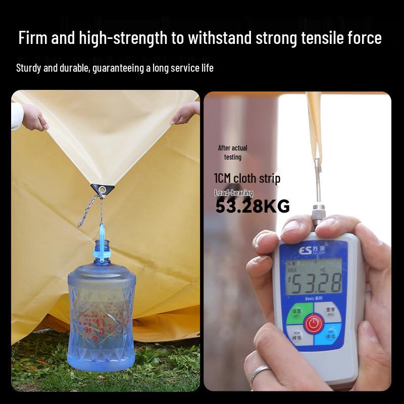ZISIZ Heavy-Duty Waterproof Outdoor Tarp