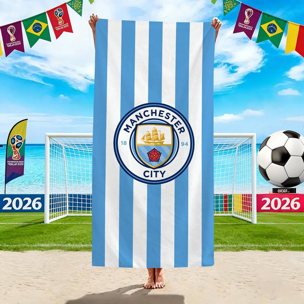 World Cup Beach Towels, Us-Canada-Mexico Football Team Microfiber Quick-Drying Absorbent Bath Towels, Sports Towels