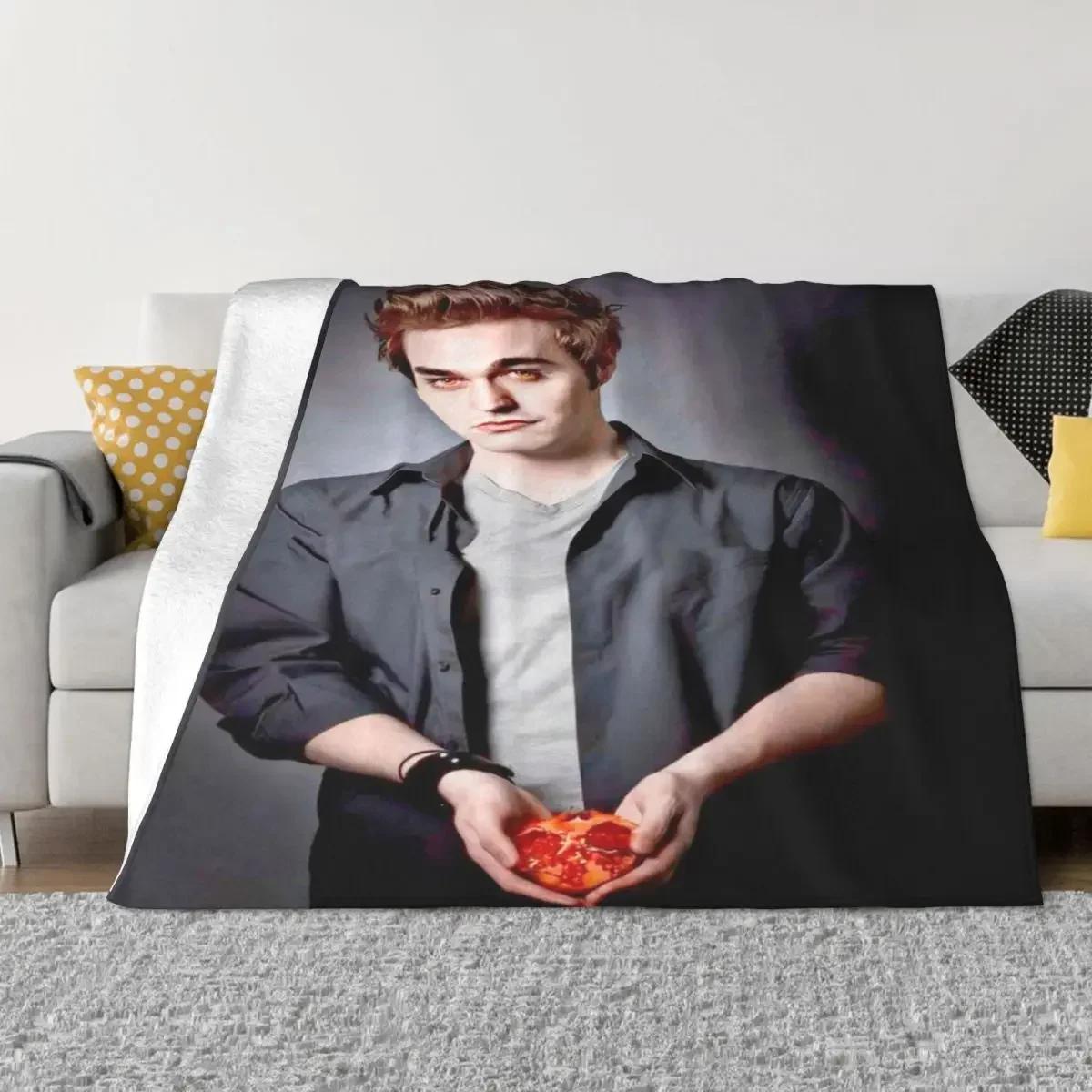 Edward Cullen 998 Bedroom Knee Blanket Home And Decoration Throw Blanket 75X95CM