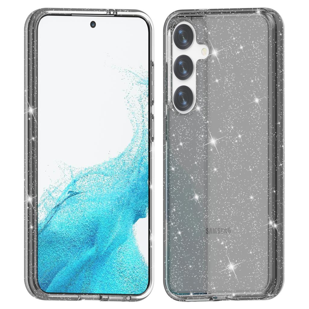 Etui na Samsunga Galaxy S24 Odporne na zarysowania Błyszczące Brokatowe Etui na Telefon