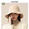 Meier Wool fisherman hat, women's foreign style counter quality face small felt basin hat