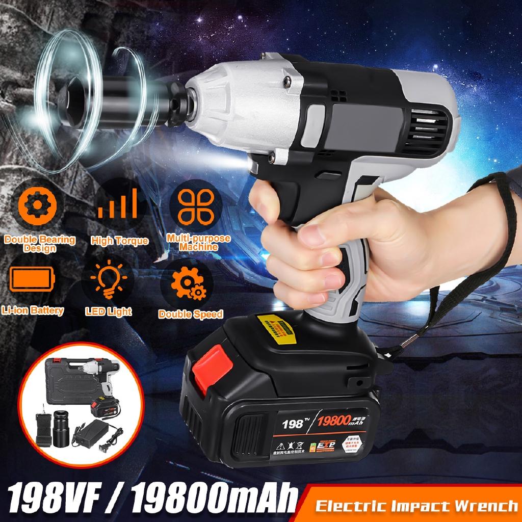 198VF Multifunctional Infinitely Variable SpeedImpact Impact Wrench 25cm X 18cm X 10.5cm X 7.5cm