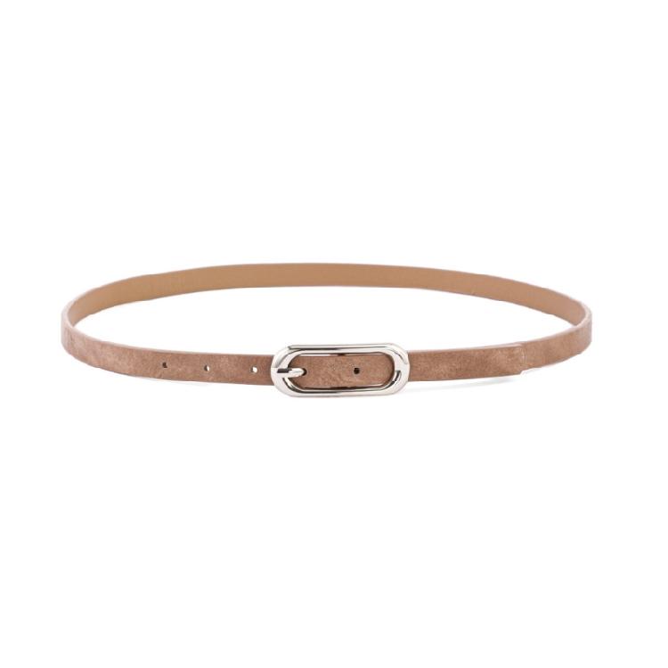 Women’s Lightweight PU Leather Waist Belt Slim Adjustable Strap Elegant Wardrobe For Formal Casual Outfits