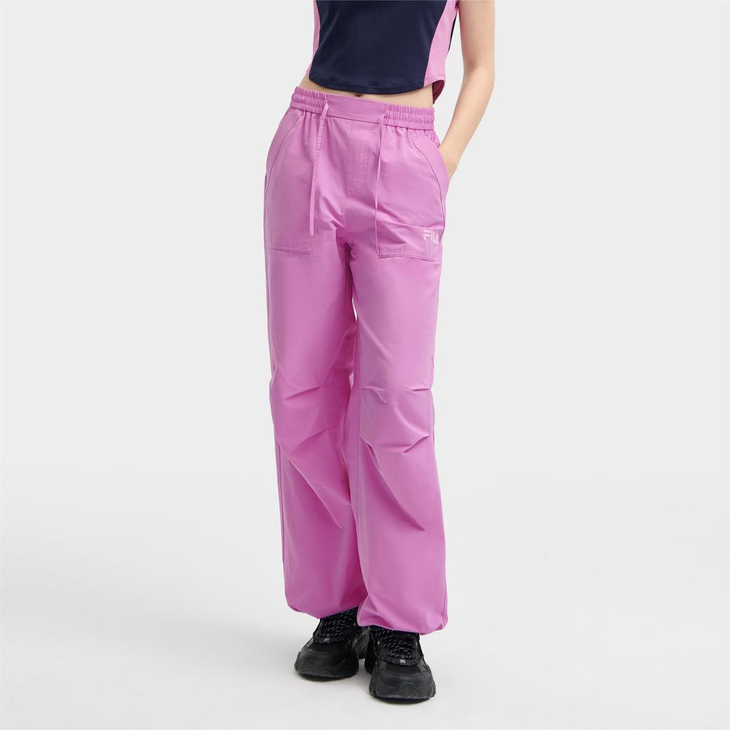 New FILA Casual Pants Women's Purple Clay Red F11W429808FPU