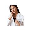 Calvin Klein Vintage Classic Zip Collar Long Sleeve Jacket Women Jacket Denim-White J223475