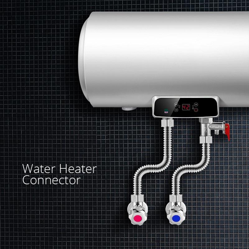 Buy 304 Stainless Steel Basin&Toilet Water Weaved 1/2"plumbing Hose ...