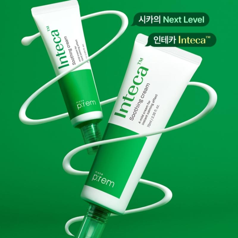 Makeprem [moisture Soothing] Makeprem Inteca Soothing Cream 50ml+31ml Project