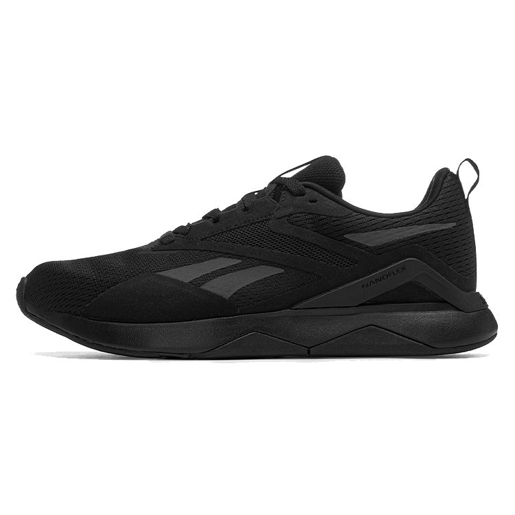 Reebok Nanoflex Lightweight Comfortable Wear Resistant Breathable Low Top Training Shoes Mens Black 100033771 40