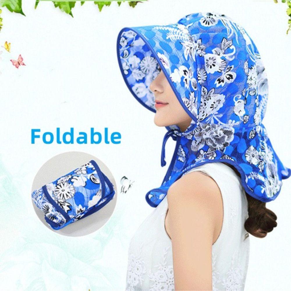 

Wide Brim UV Protection Hat Anti-UV Fishing Cap New Sun Hat Beach