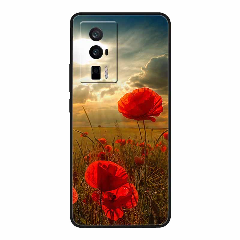 For Xiaomi Poco F5 Pro 5G Case Marble Painted Silicone Soft TPU Funda Cases For Poco F5 Pro 5G Cover Coque POCOF5Pro 2023 6.67"