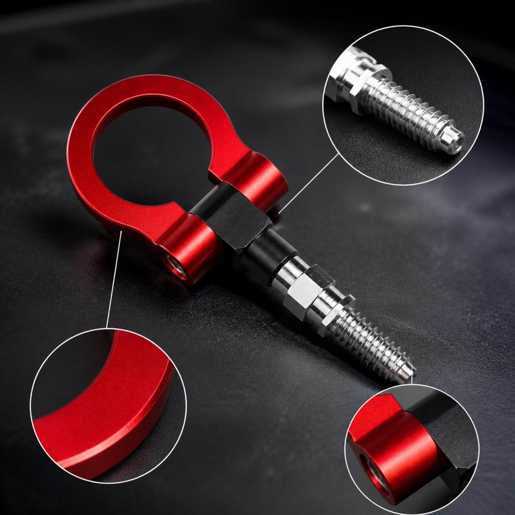 European-Type Automotive Towing Hook Metal Trailer Hitch Anti-Loosening for