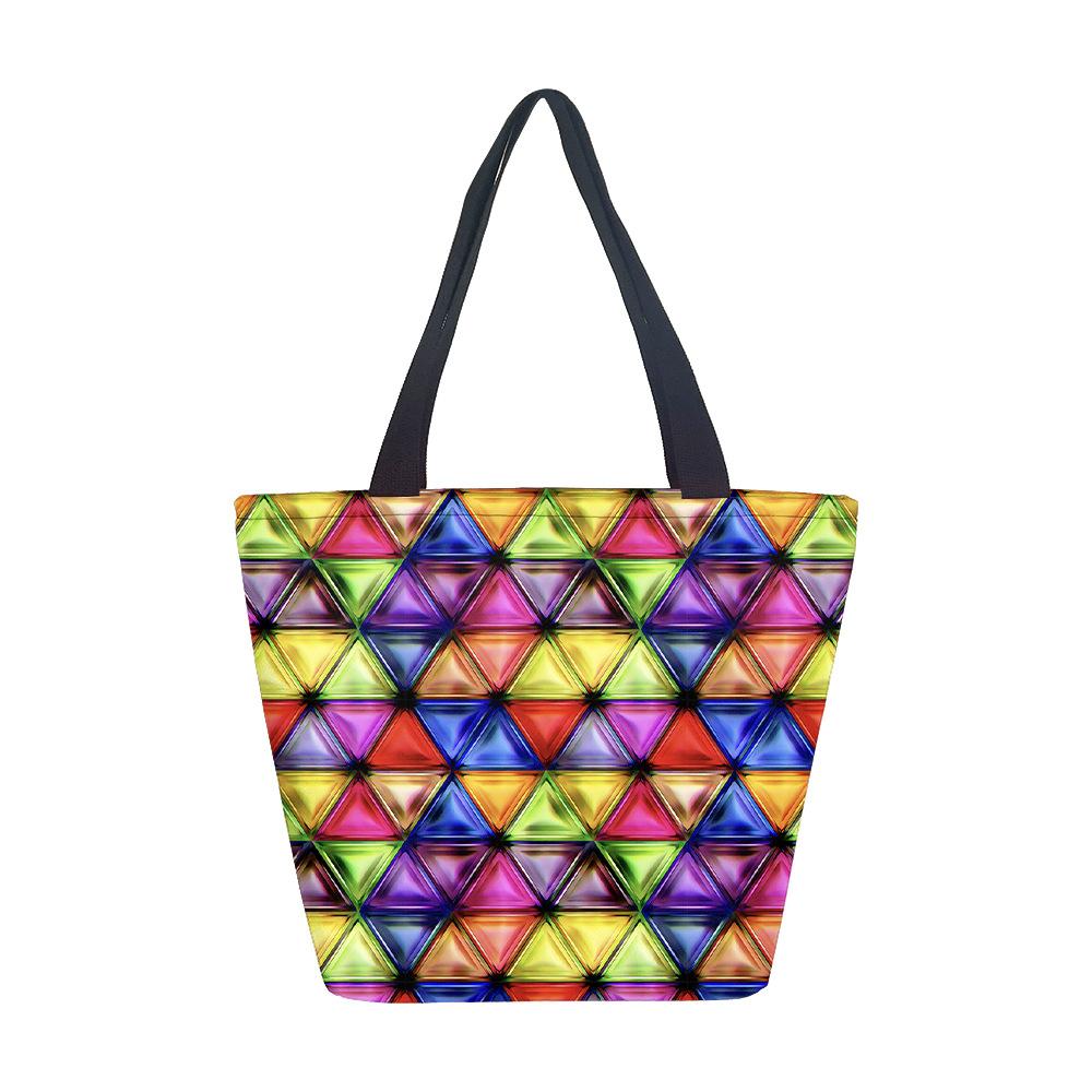 Women's Handbag No Theme Girl Shoulder Bag Printed Canvas Bag Fashion Trend Large Capacity Tote Bag