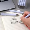 Simple Push-button Neutral Pen with 0.38 Writing Tip Black Quick-drying Suitable for Exam Practice Office Culture Pen Water Pen