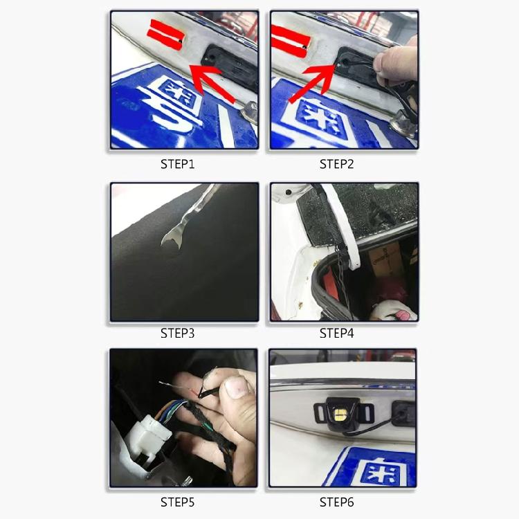 Car Lamp Auxiliary Led Work Lamp 12V Fog Lamp Flood Beam Reverse Lig Waterproof Car LED Lights Reverse Backup Light