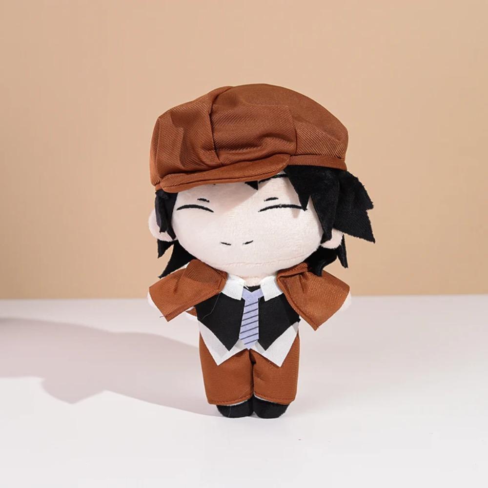 20cm Bungou Stray Dogs Plush Doll Dazai Osamu Nakahara Chuya Edogawa Rampo Gogol Dostoevsk Anime Cosplay Toy Pillow Kids Gift