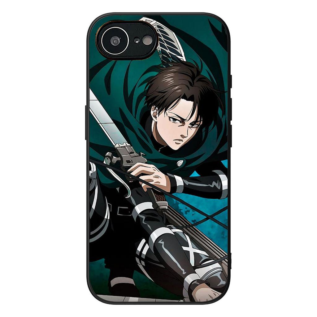 Attack on titan Eren Jaeger Levi Phone Cover for Xiaomi Redmi Note 13 14 ProPlus Pro Plus 14C A4 13C Pro+ Note14 Protective Case