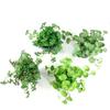 Handmade Artificial Copper Coin Grass Plants Soft Mini Bouquet Fake Ivy Leaf Leaves  Office