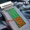 Clothes Mending Wooden Mini Loom Rectangular Portable Mending Loom Quickly Makes Weaving Loom DIY Textile