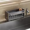 Kitchen Faucet Shelf Stainless Steel Sink Countertop Storage Rack Household Sponge Rag Dishcloth Drain Rack