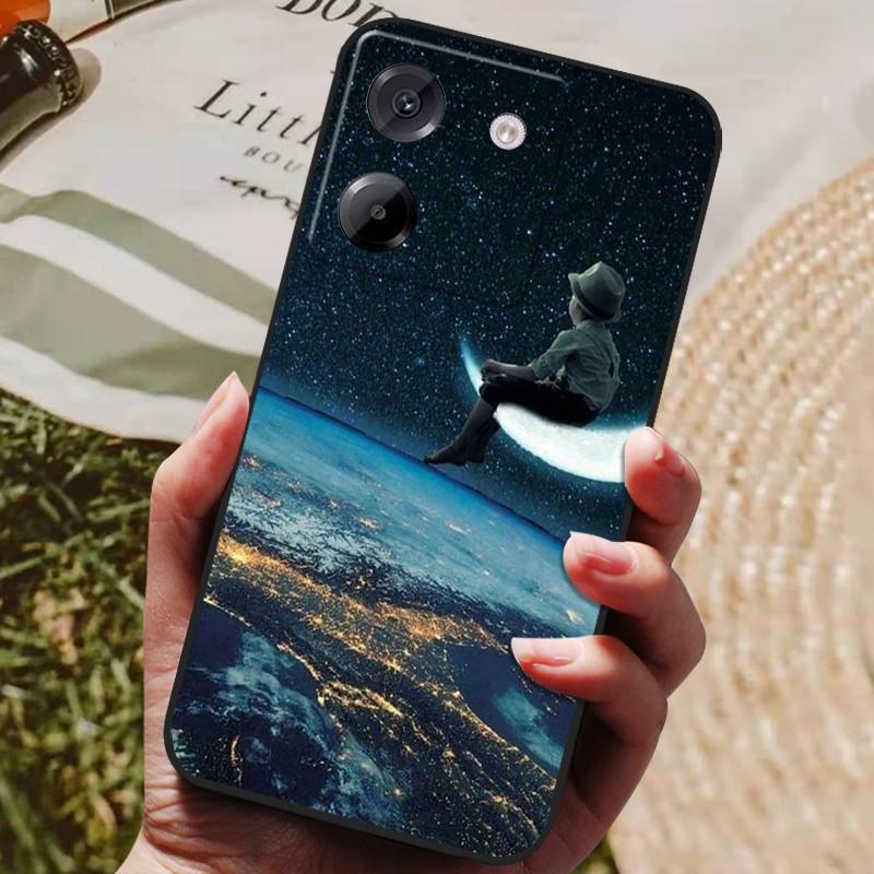 For Xiaomi Poco M7 Pro 5G Case PocoM7 Pro Luxury Painted Phone Silicon Back Cover For Poco M7 Pro Cases Protective Shell Capas