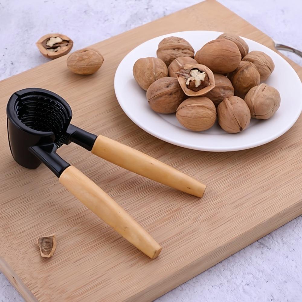 Manual Heavy Duty Nutcracker Spring Design Walnut Tong Multi-functional Nut Peeler Living Room