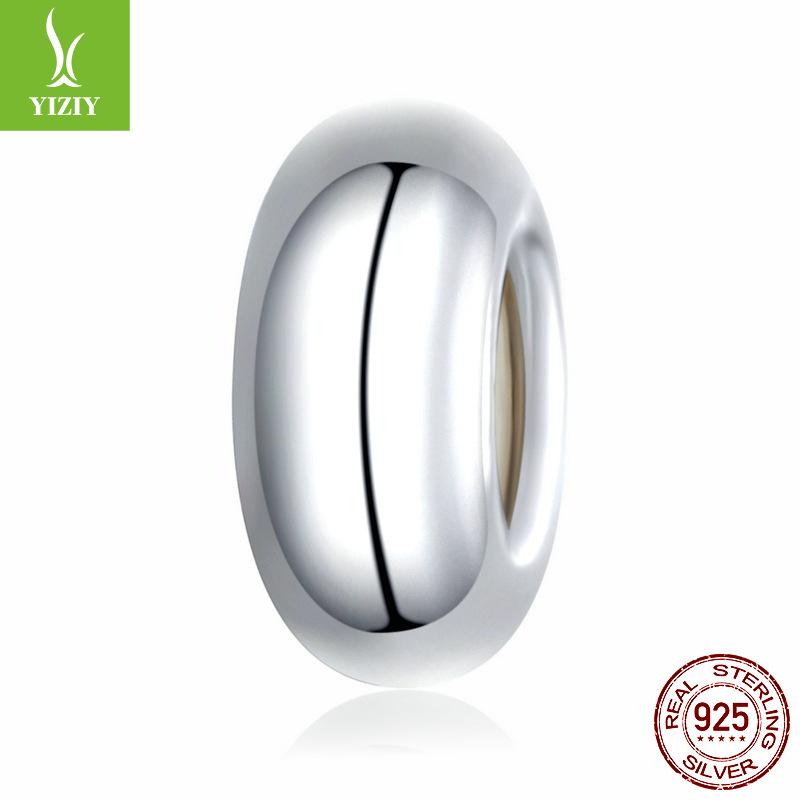 Mini 925 Silver Silicone Bracelet Positioning Beads Pendant Diy With Fun Bracelet Accessories