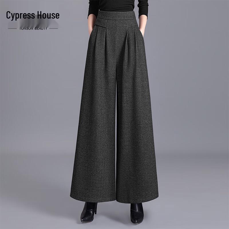 

Women s High-Waist Loose Wide-Leg Drape Casual Pants 2XL