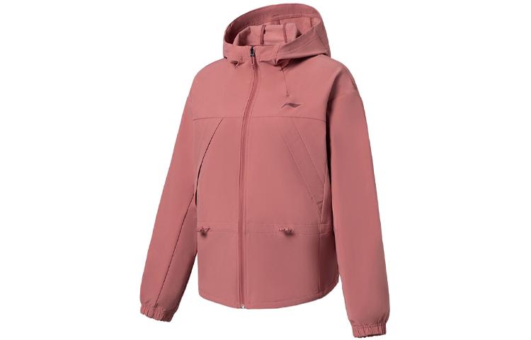Li Ning Fitness Series Jacket Women s Orange Red AFDS014-2 XL