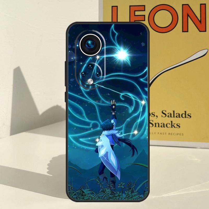 Genshin Impact Kaeya Case For Honor 200 Magic 7 5 6 Pro Honor X9c X9b X9a X8b X8a X8 X9 50 70 90 Lite Back Cover
