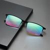 New Sunglasses Women Men Rectangle Glasses Female Eyewear Correcting Special Red Green Blind Color Weak Glasses Male Eyeglasses