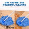 1PC 2-in-1 Wet & Dry Mop  Ideal for Hardwood Floors Tiles Laminate & Marble  Absorbs Spills  Sweeps Dust Hair  Perfect for Ki