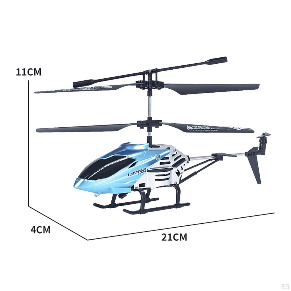 2 Channel RC Helicopter Remote Flying Altitude Glider Outdoor Toy for Beginner