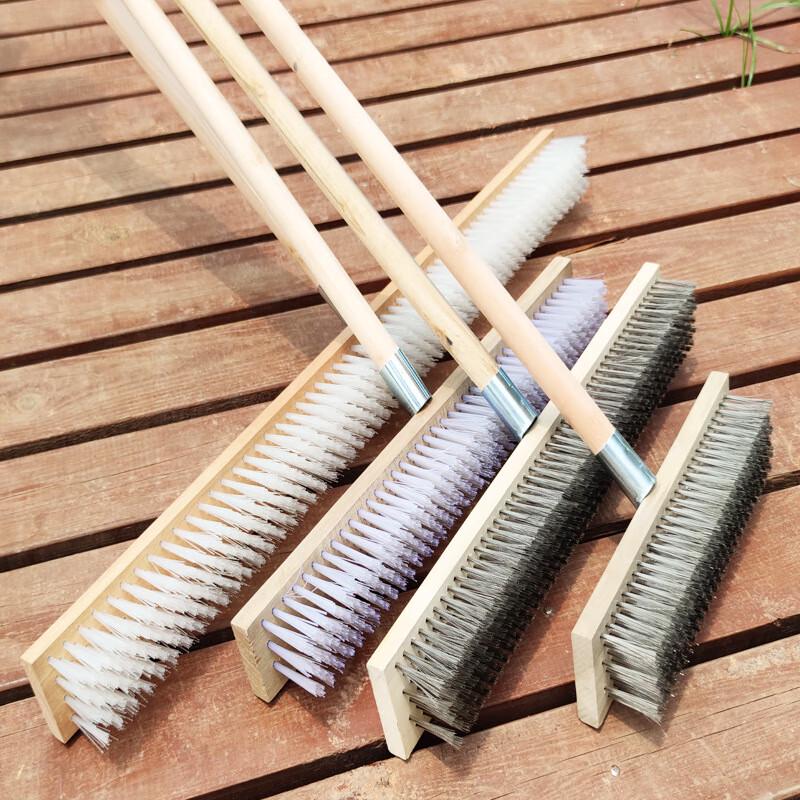 Long Handle Stainless Steel Wire Floor Brush