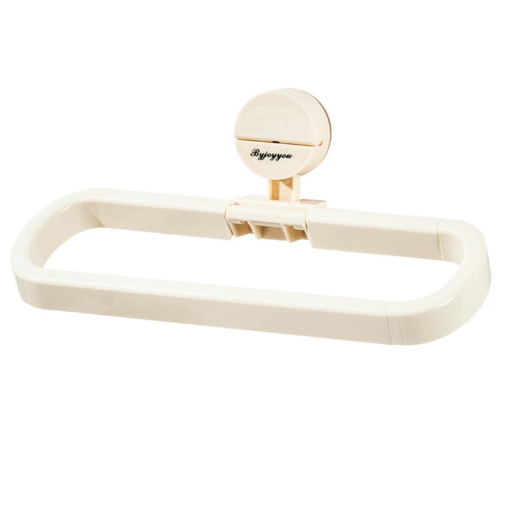 Removable Suction Cup Paper Towel Holder Wall Mounted No Drilling Roll Holder  Bathroom Accessories