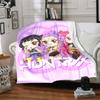 1Pc Fantasy Tiger Girl Blanket For Couch Bed Plush Cozy Fuzzy Blanket Super Soft Warm Blankets For Fall And Winter 0918191