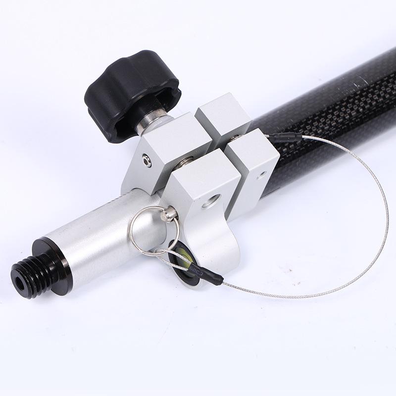 2.2 Meter Carbon Fiber Telescopic Center Pole for RTK/GPS Surveying - Prism & Extension Rod RTK/GPS
