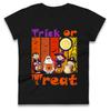 Scary Vampire Trick Or Treat Halloween Womens T Shirt Mens Tops Tees Unisex