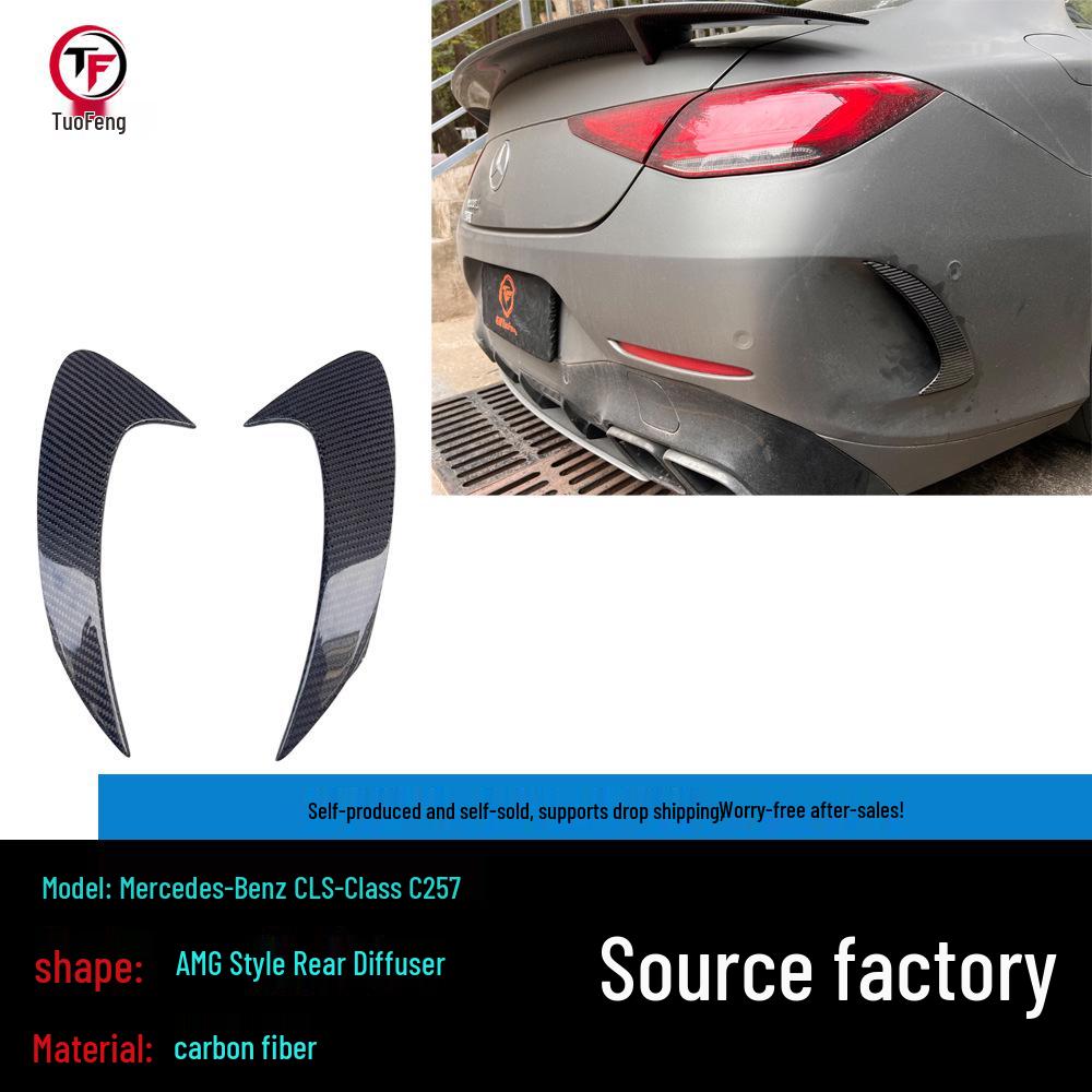 Mercedes CLS-Class C257 AMG Style Carbon Fiber Rear Spoiler