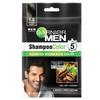 @ Garnier Shampoo Based Hair Color Natural Black For Men 20ml