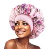 Silk Sleep Bonnets Elastic Satin Hat Fashion Nightcap  Beauty