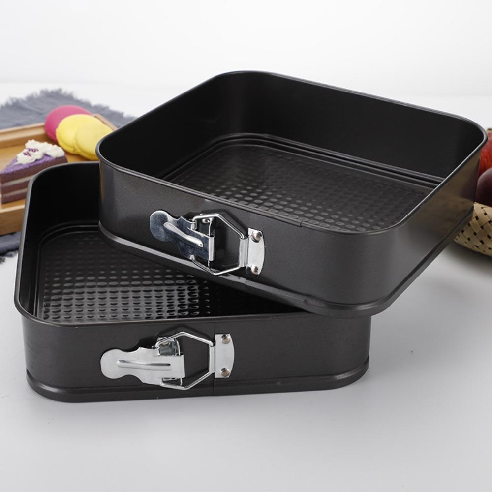 With Buckle Square Cake Pan Non-Stick Tiramisu Mold Bakeware Baking Tray Bread