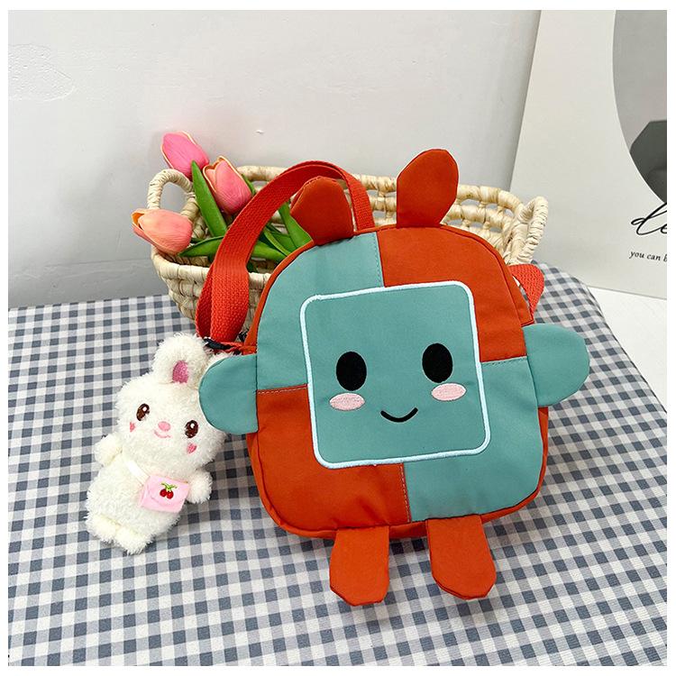 Cute Messenger Bag Female Niche Summer Funny Large Capacity Student Cartoon Small Backpack Shoulder Bag