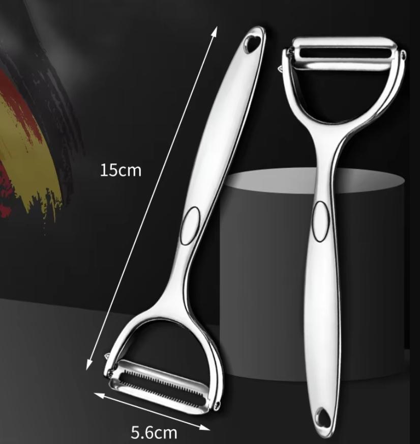 Stainless Steel Paring Knife Wholesale Pumpkin Melon Planer Kitchen Zinc Alloy Fruit and Melon Household Peeler Scraping Knife