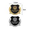 3D Metal Car JK68 Logo Body Trunk Badge Emblem Sticker Accessories For Volkswagen VW Golf Polo Tiguan Rline R Passat CC Touareg Jetta