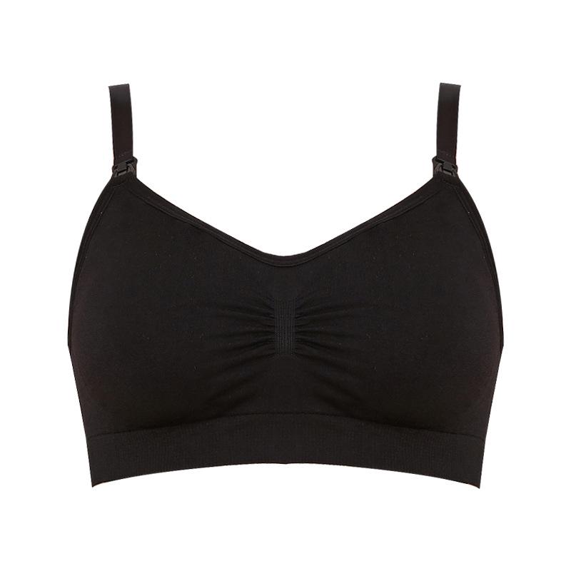 Hands-Free Wireless Nursing & Pumping Bra with Top-Open Buckle