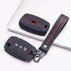 Silicone Flip Key Fob Cover with Keychain Compatible with Kia Forte Rio, Fits Hyundai Rio Sportage Sorento Elantra Tucson Forte Soul Optima Sonata