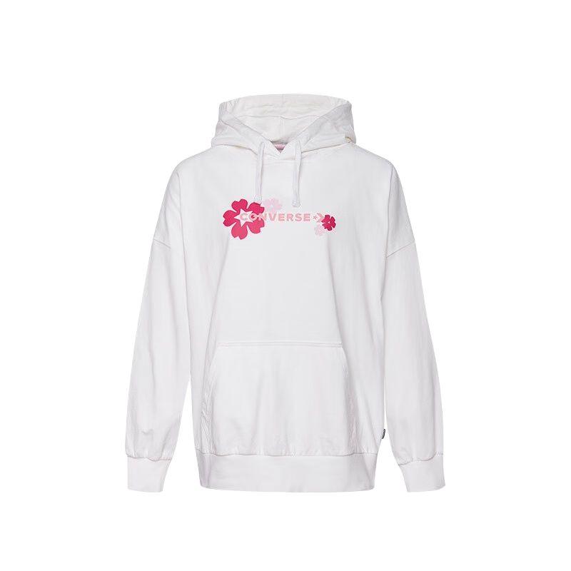 Converse Sweatshirt Women s White 10018477-A01 L