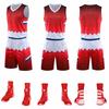 Basketball Jersey Set Student Game Jersey Children'S Training Jersey Gradual Change Personalized Printing Pattern Adult Jersey Men And Women